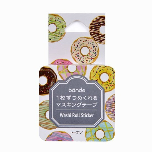 Washi Sticker Roll Series - Donut