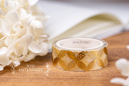 Yuzen Series Foil Washi Tape  - Treasure