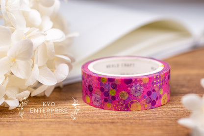 KiraKira Foiled Collection Series Foil Washi Tape  - Grape