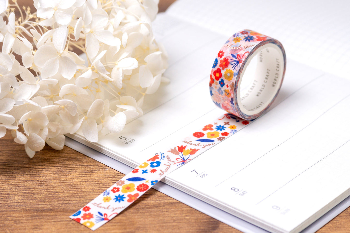 KiraKira Foiled Collection Series Foil Washi Tape  - Bouquet