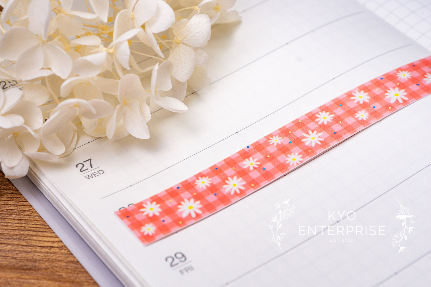 KiraKira Foiled Collection Series Foil Washi Tape  - Daisy