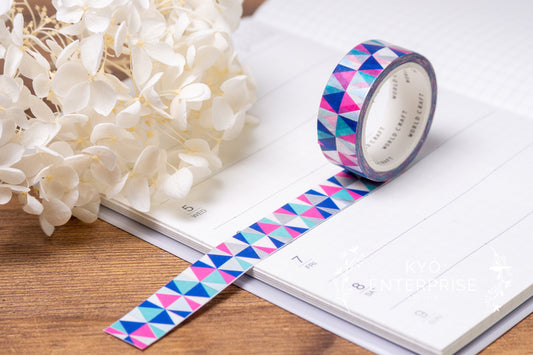 KiraKira Foiled Collection Series Foil Washi Tape  - Triangle