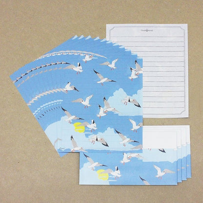 Letter Writing Set Series designed by Emily Burningham - Seagulls