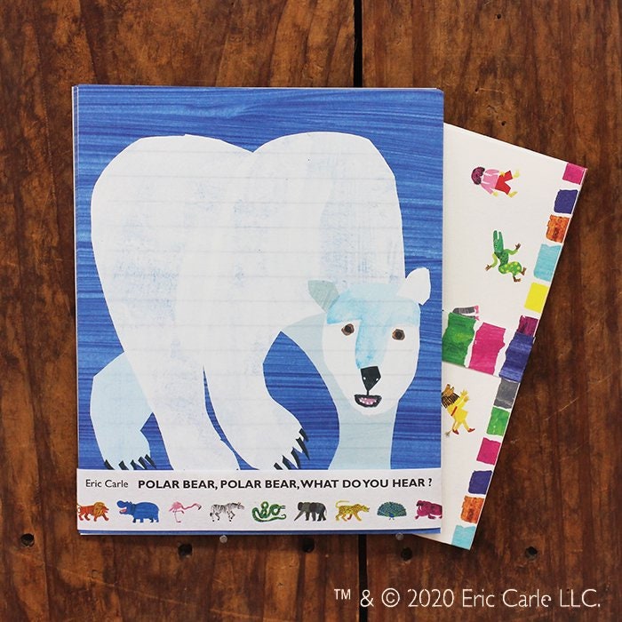 Letter Writing Set Series designed by Eric Carle - Polar Bear, What Do You Hear?