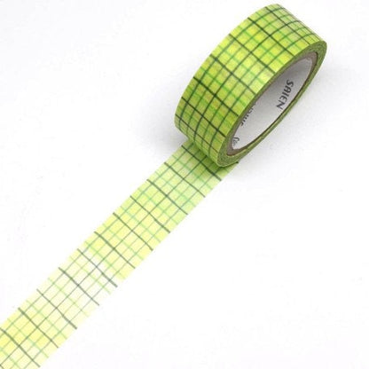 Saien Artist Washi Tape Set Series designed by Miki Tamura - Pattern (5 Color Set)