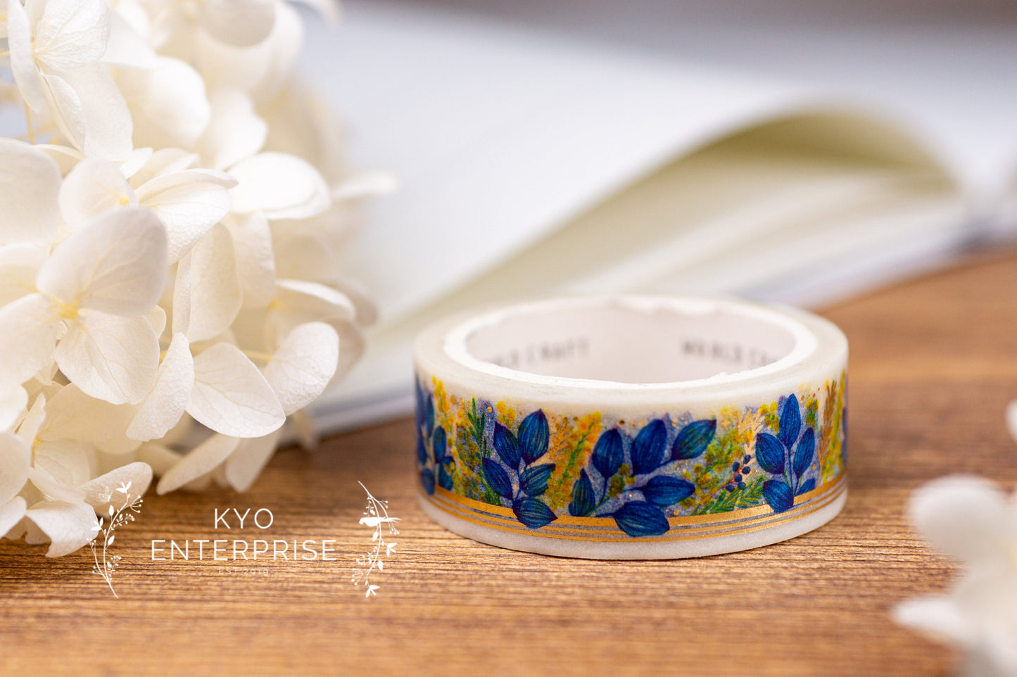 KiraKira Foiled Collection Series Foil Washi Tape  - Botanical Flame