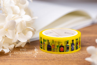 KiraKira Foiled Collection Series Foil Washi Tape  - Drink