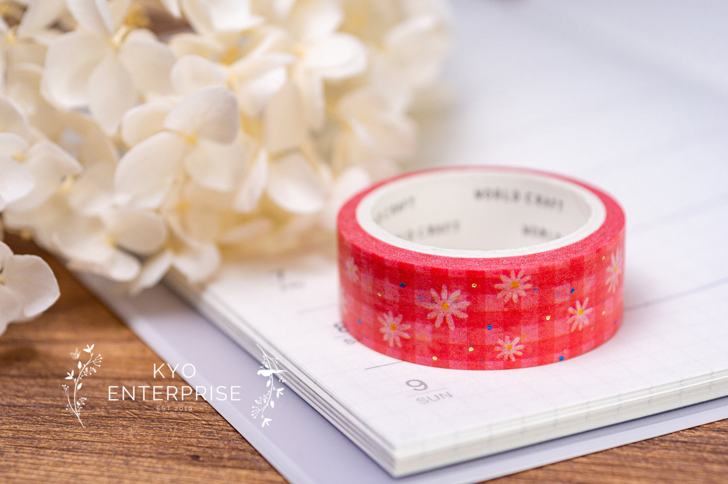 KiraKira Foiled Collection Series Foil Washi Tape  - Daisy