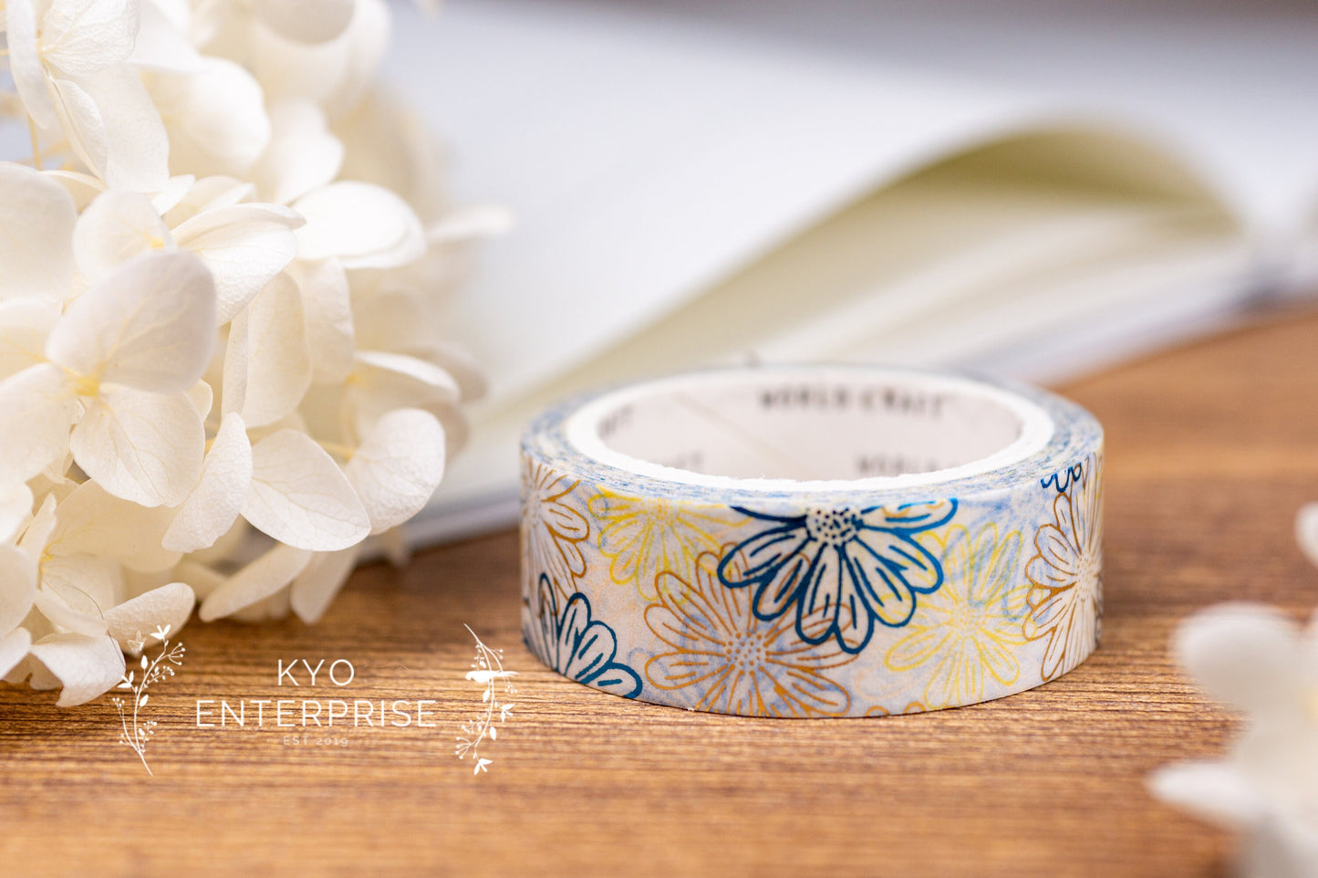 KiraKira Foiled Collection Series Foil Washi Tape  - Gerbera