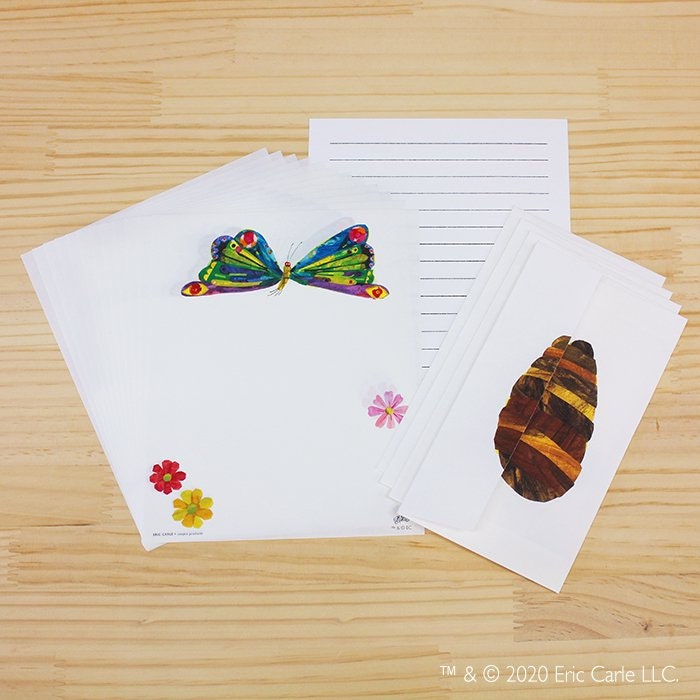 Letter Writing Set Series designed by Eric Carle - The Very Hungry Caterpillar