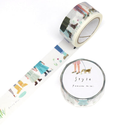 Saien Artist Washi Tape Series designed by Miki Tamura - Style