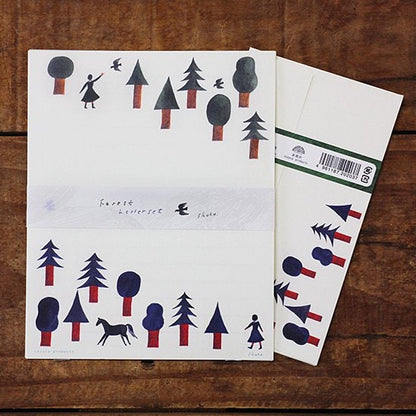 Letter Writing Set Series designed by Nishi Shuku Forest