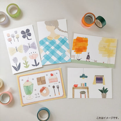 Saien Chigi e Art Card set designed by Miki Tamura