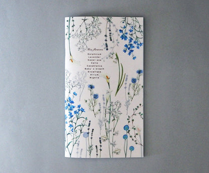 Flowelltea Series Colorful A5 Slim Notebook - Cool Flower