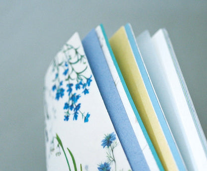 Flowelltea Series Colorful A5 Slim Notebook - Cool Flower