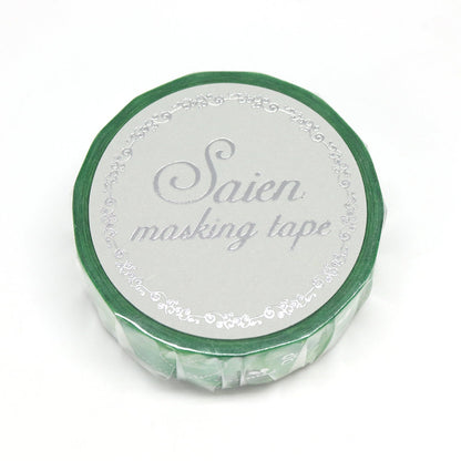 Saien Limited Silver Foil Washi Tape - Bee and Clover