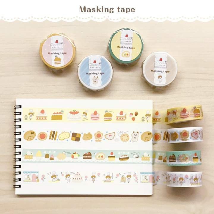 Washi Tape Series designed by Mizutama - Patissier