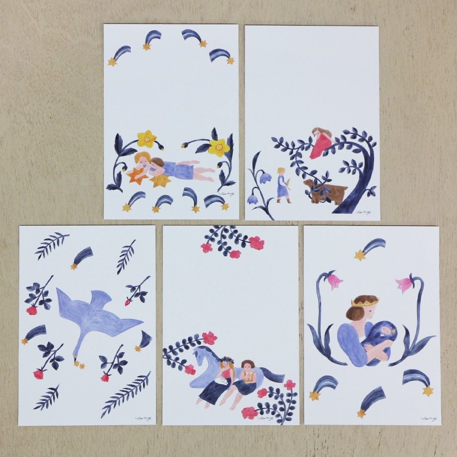 Postcard Set Series designed by Hiiragi Yuka - Tales of The Stars Lumiere