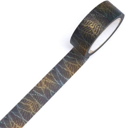 Kimono Zen Series Gold Foil Washi Tape - Ripples