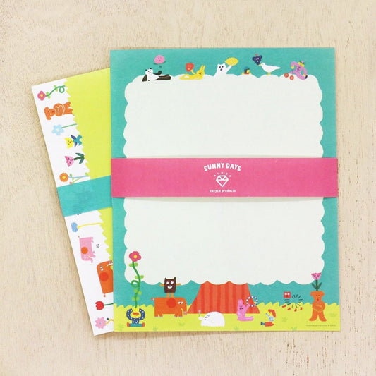 Letter Writing Set Series designed by AIUEO Sunny Days