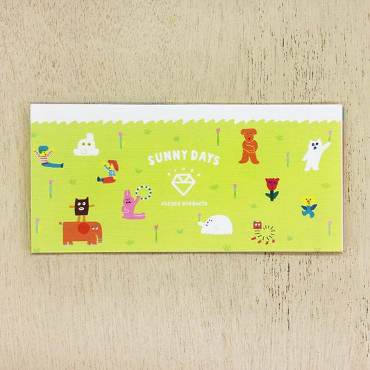 Mini Note Pad Series designed by AIUEO Sunny Days