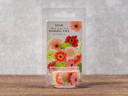 Washi Sticker Roll Series - Gerbera Bouquet