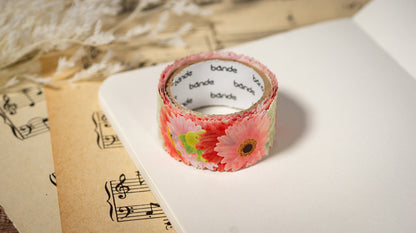 Washi Sticker Roll Series - Gerbera Bouquet