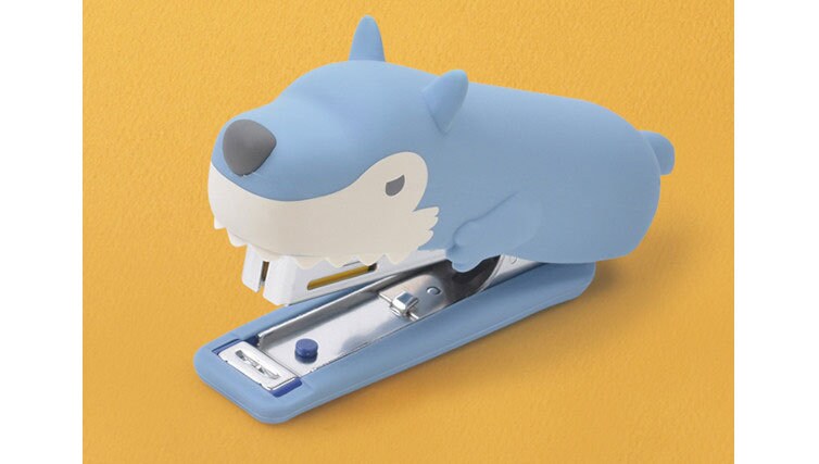 Animal Silicone Stapler Set - Wolf