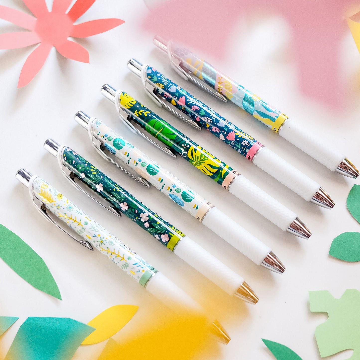 EnerGel Kawaii + Floral Series 0.5 Gel Pen