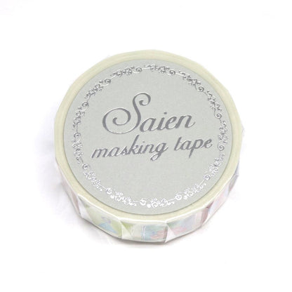 Saien Foil Series Silver Foil Washi Tape  - Party