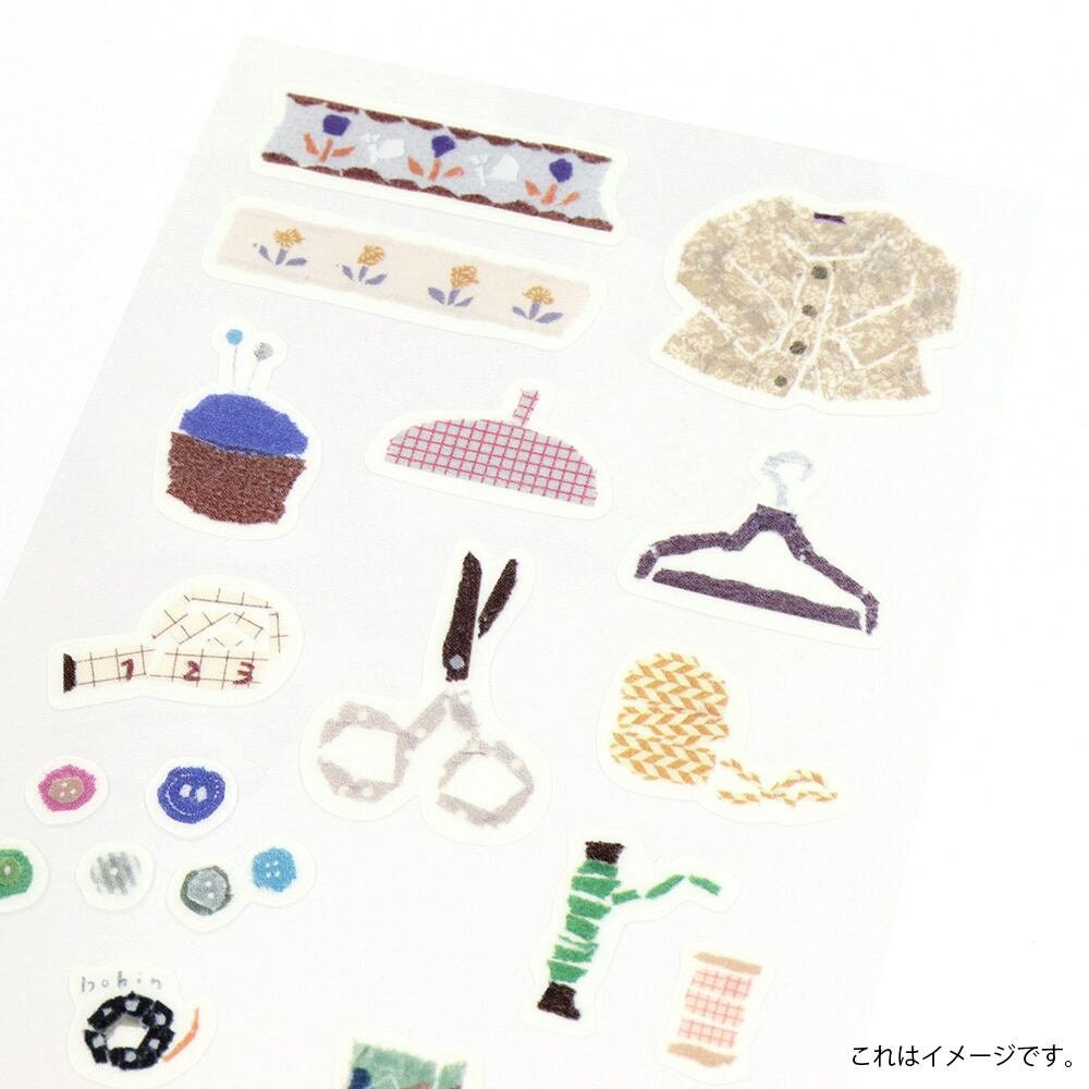 Saien Chigiri e Style Sticker Series designed by Miki Tamura  - Sewing