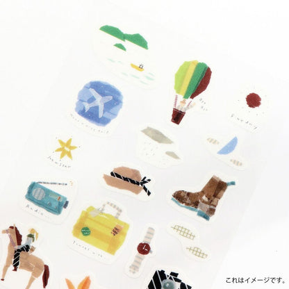 Saien Chigiri e Style Sticker Series designed by Miki Tamura  - Trip