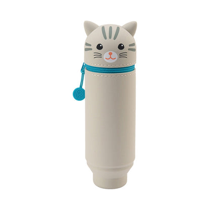 Smart Fit PuniLabo Stand Pen & Pencils Case - American Shorthair Cat