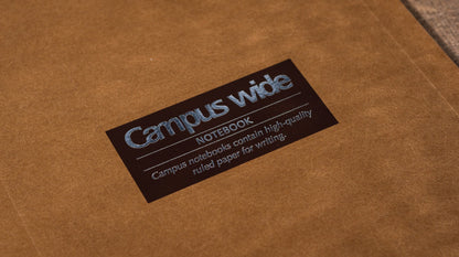 Campus B5 Twin-ring Wide Notebook -Brown