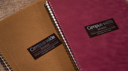 Campus B5 Twin-ring Wide Notebook - Blue