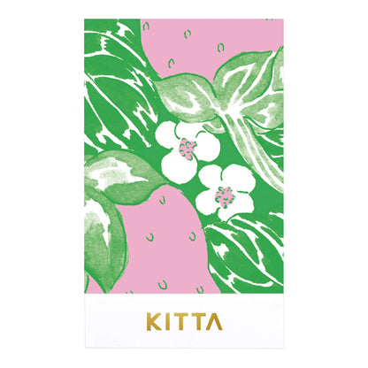 Hitotoki KITTA Basic Series Portable Sticker - Plants