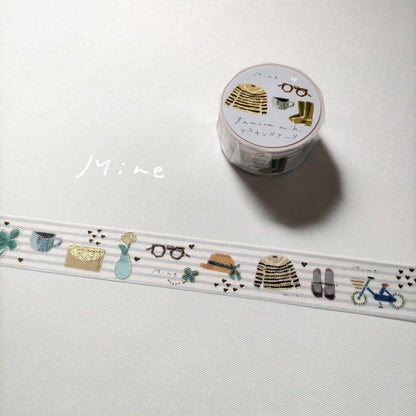 Miki Tamura Gold Foil Washi Tape Set