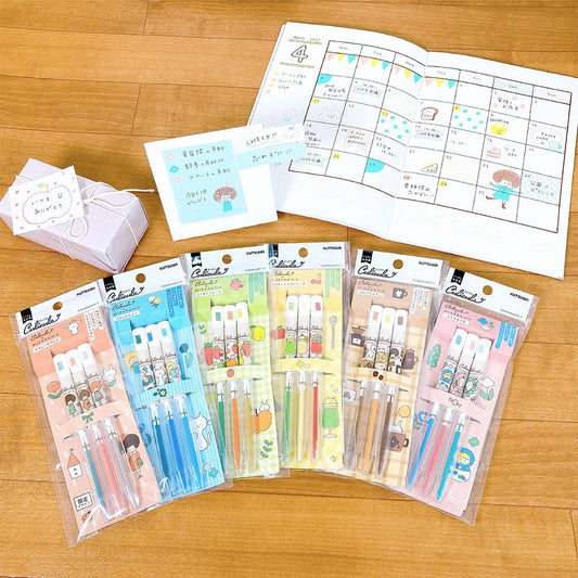 Mizutama Culiculu Rotating Colored Pencil Set