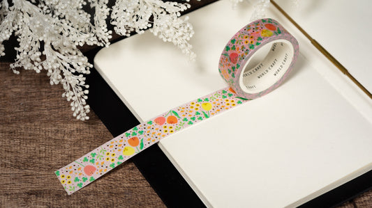 KiraKira Foiled Collection Series Vol.7 Foil Washi Tape  - Spring