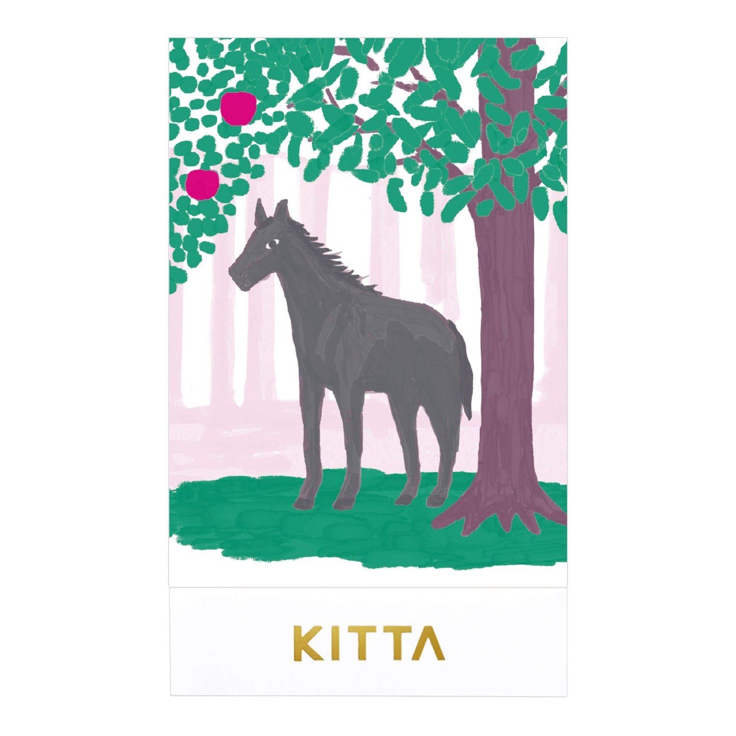 Hitotoki KITTA Special Series Pre-cut Portable Sticker - Animal