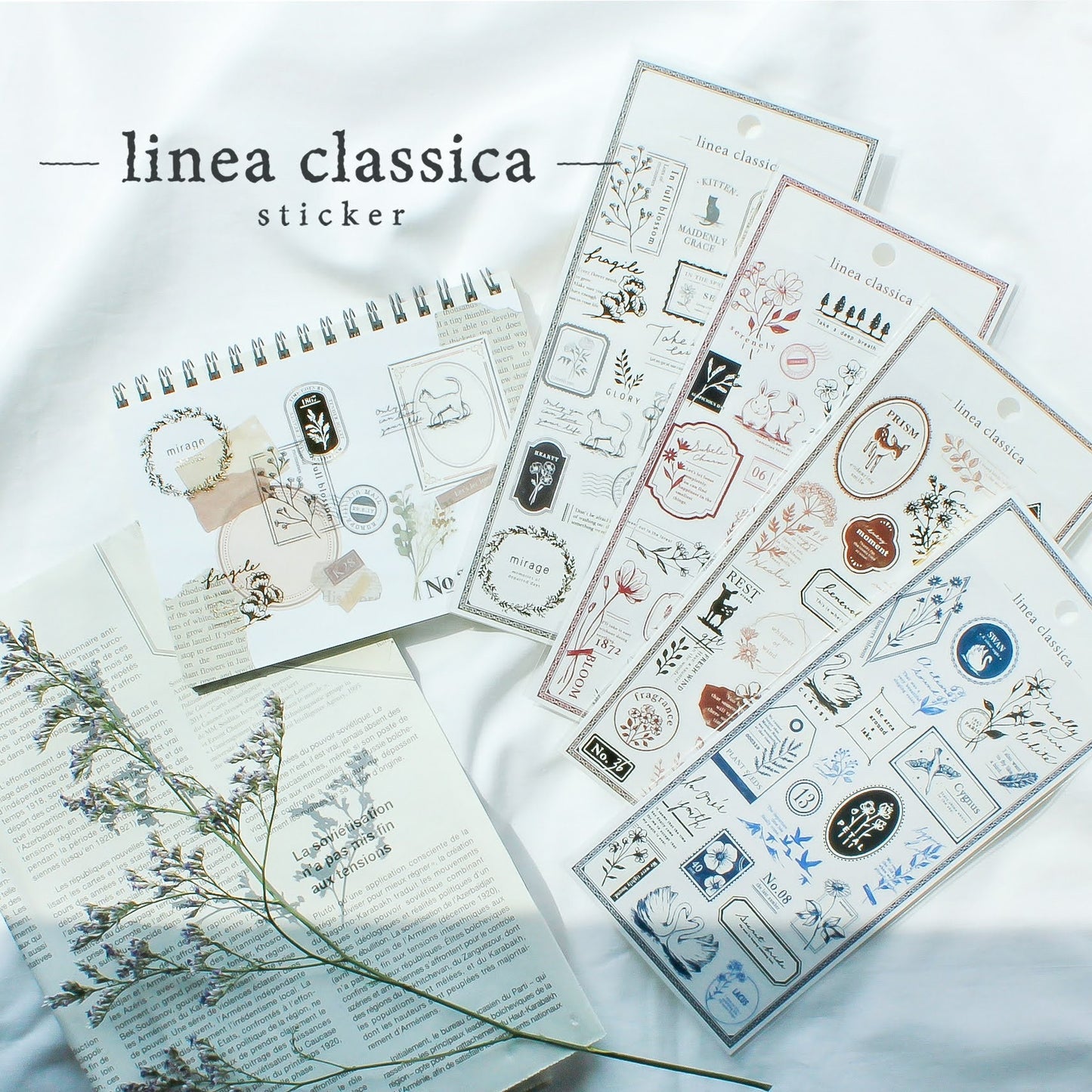 Linea Classica Foil Sticker Series - Rabbit