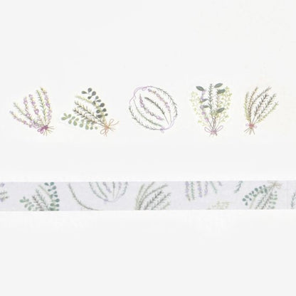 Washi Sticker Roll Series - Flower Meanings of RoseMary "Memory"