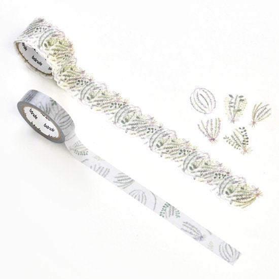 Washi Sticker Roll Series - Flower Meanings of RoseMary "Memory"