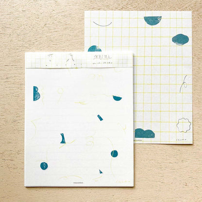 Letter Writing Set Series designed by Nishi Shuku - Air