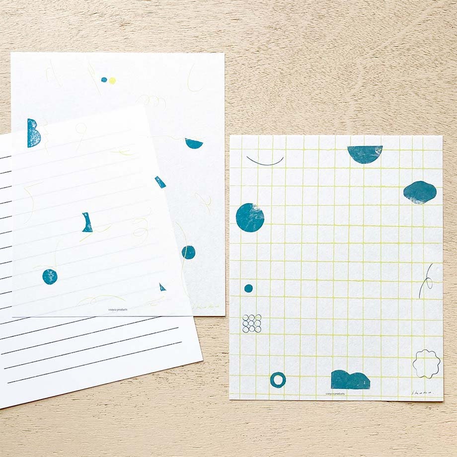 Letter Writing Set Series designed by Nishi Shuku - Air