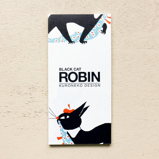 Mini Note Pad Series designed by Black Neko -  Black Cat Robin B