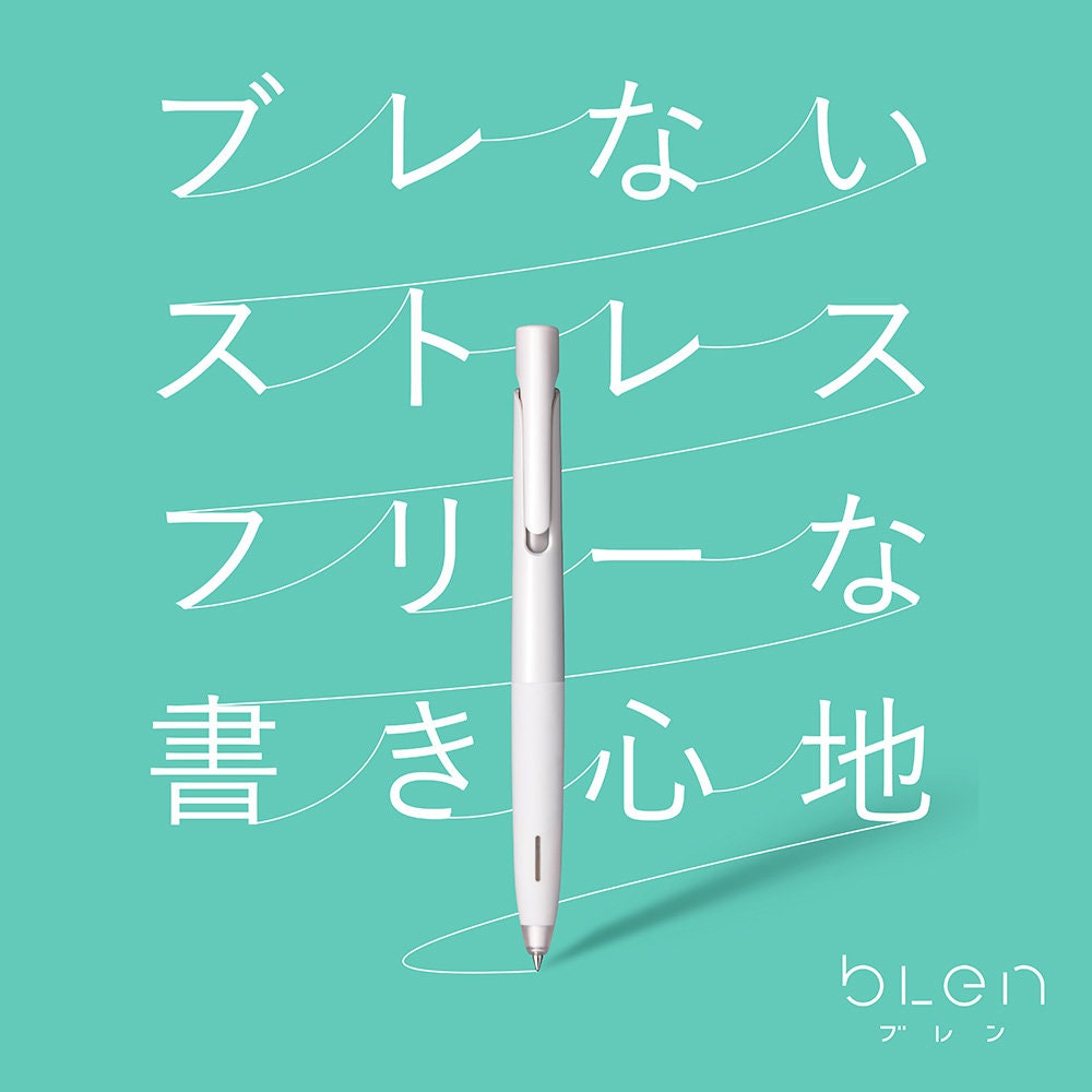 Blen x Green Flash 0.5mm BallPoint Pen / 3 Color Ballpoint Pen