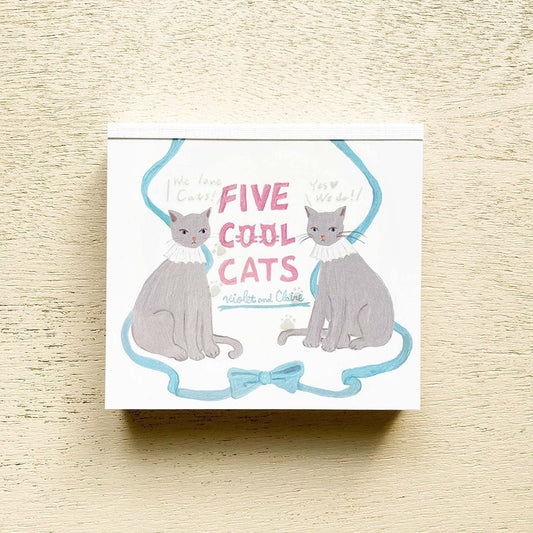 Memo Pad Series designed by Violet & Claire - Five Cool Cats