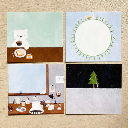 Memo Pad Series designed by Mariko Fukuoka - Hoshi Kuma