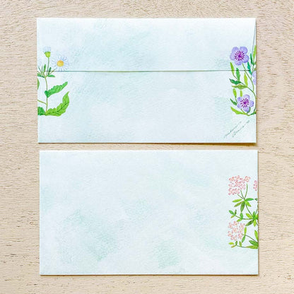 Letter Writing Set Series designed by Asano Midori - Fleur